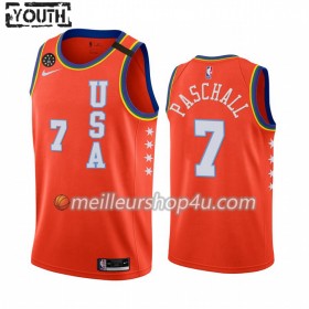 Maillot Basket Enfant Golden State Warriors Eric Paschall 7 Nike 2020 Rising Star Swingman